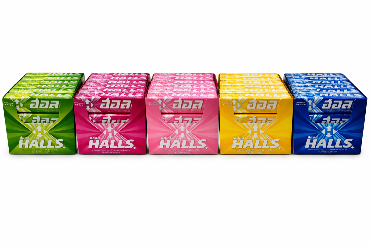 HALLS Fruity Bonbon Sweets 27.9g – SugarPlug