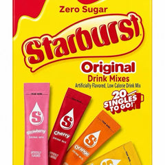 Zero sugar Skittles & Starburst American drink mixes – imported & delivered in the UK by SugarPlug