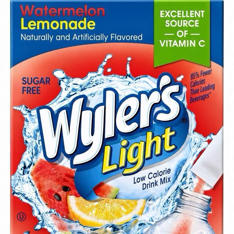 Wyler's Light zero sugar American drink mix singles – imported & delivered in the UK by SugarPlug