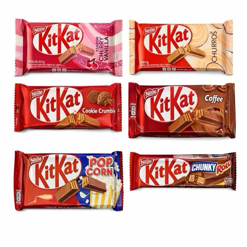 KitKat international chocolate bar global flavours UK - SugarPlug