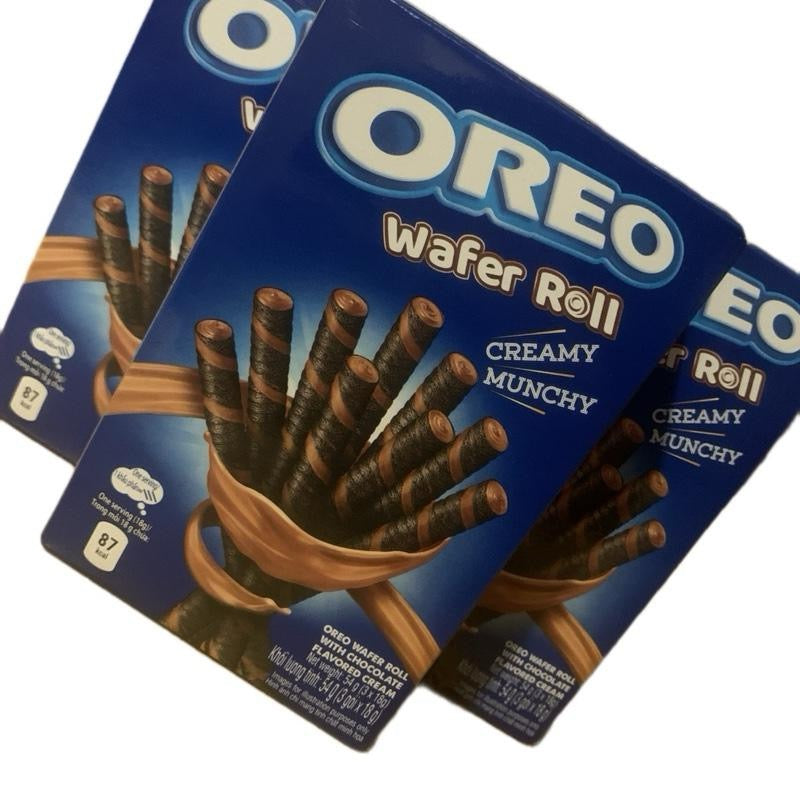 Oreo Wafer Roll Chocolate 54g – SugarPlug