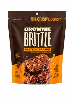 Brownie Brittle thin crispy snack American candy UK - toffee crunch salted caramel chocolate chip - SugarPlug