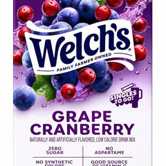 Welch's zero sugar drink mix singles – imported & delivered in the UK by SugarPlug