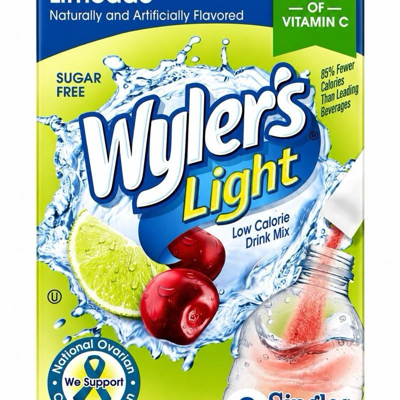 Wyler's Light zero sugar American drink mix singles – imported & delivered in the UK by SugarPlug