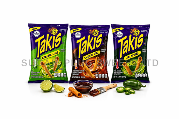Takis Puffed Snacks American sweet and spicy crispy snacks - imported UK - SugarPlug