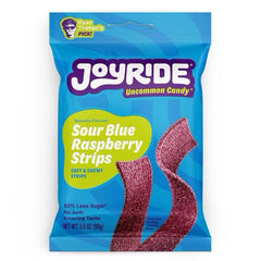 Joyride Sour Blue Raspberry Strips sweets UK - SugarPlug