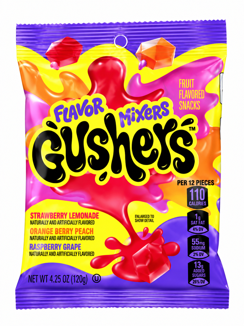Gushers American Fruit Flavoured Snack!!-6
