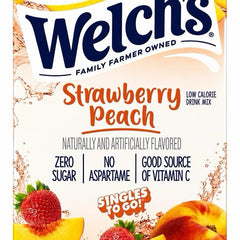 Welch's zero sugar drink mix singles – imported & delivered in the UK by SugarPlug