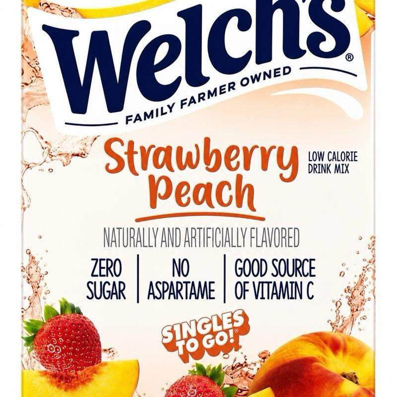 Welch's zero sugar drink mix singles – imported & delivered in the UK by SugarPlug