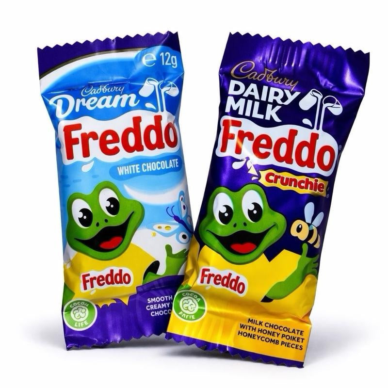 Cadbury Dreams Freddo chocolate frogs imported South Africa UK - SugarPlug