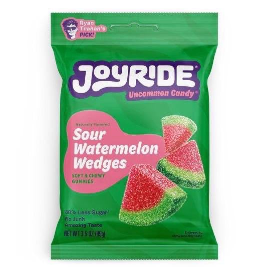 Joyride Sour Watermelon Wedges sweets UK - SugarPlug