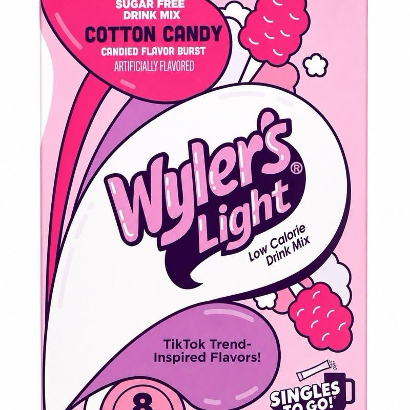 Wyler's Light zero sugar American drink mix singles – imported & delivered in the UK by SugarPlug
