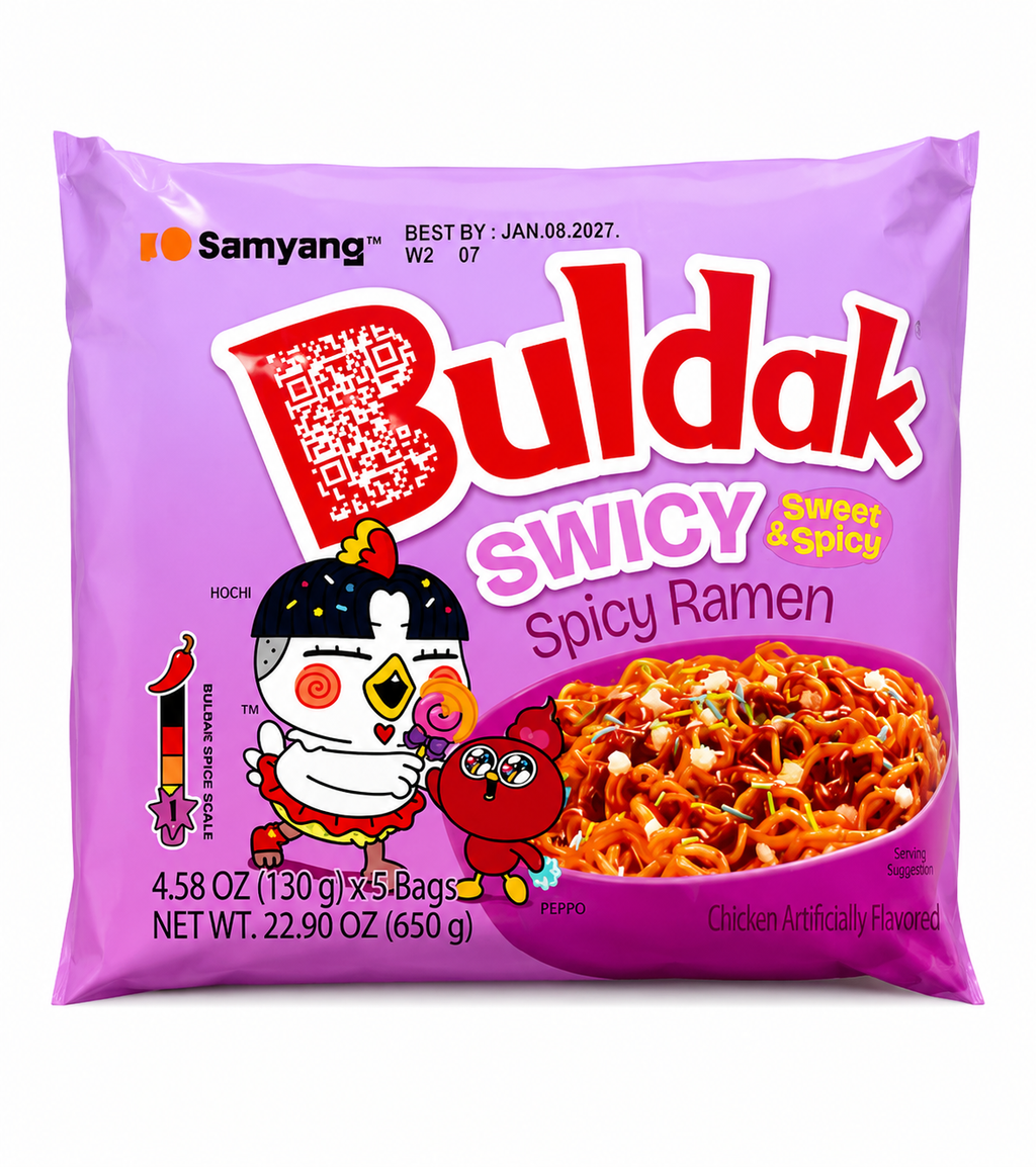 Samyang Buldak Spicy Noodle Range – Imported Korean Flavours (Available Now)