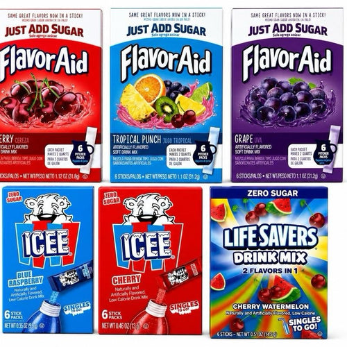 American Drink Beverage Mix Range Zero Sugar Margaritaville & Sonic Flavours Amazing Mixed Taste From Brands You Love Non-Alcoholic Beverages