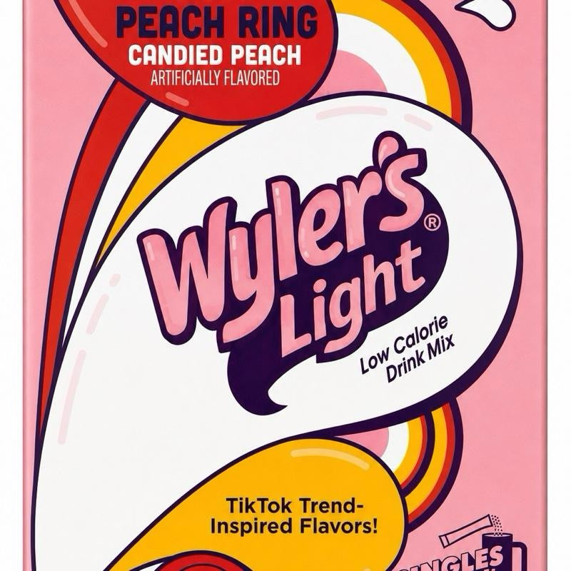 Wyler's Light zero sugar American drink mix singles – imported & delivered in the UK by SugarPlug