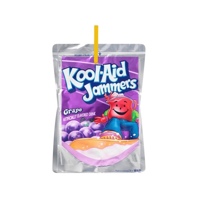 Kool-Aid Jammers low sugar American drink pouches – imported & delivered in the UK by SugarPlug