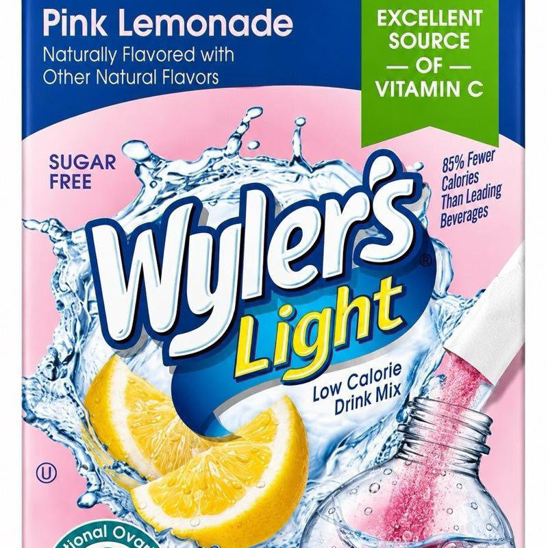 Wyler's Light zero sugar American drink mix singles – imported & delivered in the UK by SugarPlug