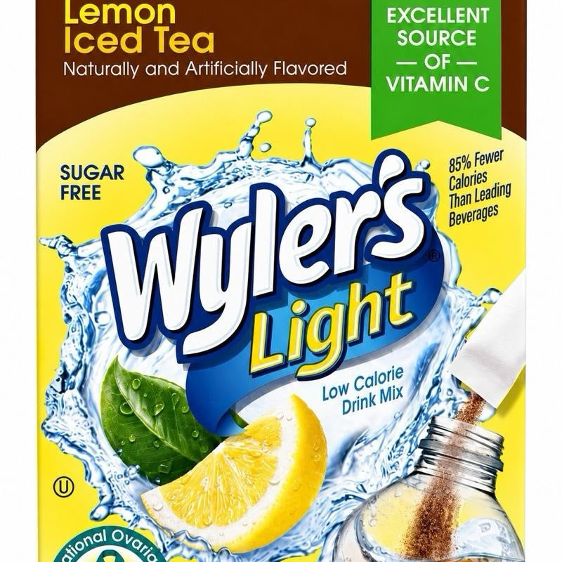 Wyler's Light zero sugar American drink mix singles – imported & delivered in the UK by SugarPlug