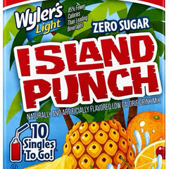 Wyler's Island Punch zero sugar drink mixes – imported & delivered in the UK by SugarPlug