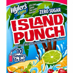 Wyler's Island Punch zero sugar drink mixes – imported & delivered in the UK by SugarPlug