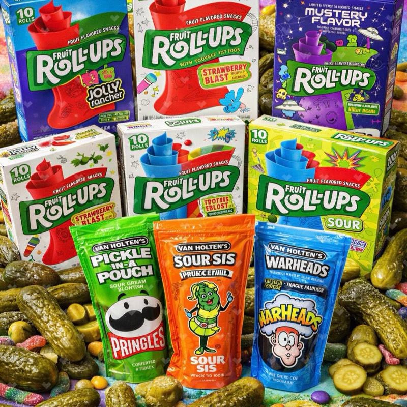 Van Holten's pickle in a pouch American snack UK - SugarPlug