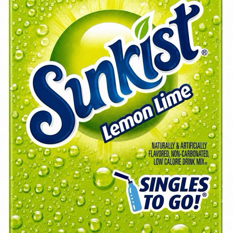 Sunkist zero sugar singles to go drink mixes – imported & delivered in the UK by SugarPlug