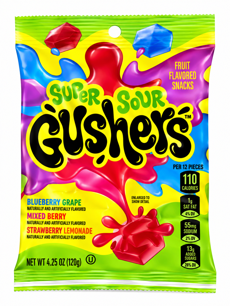 Gushers American Fruit Flavoured Snack!!-5