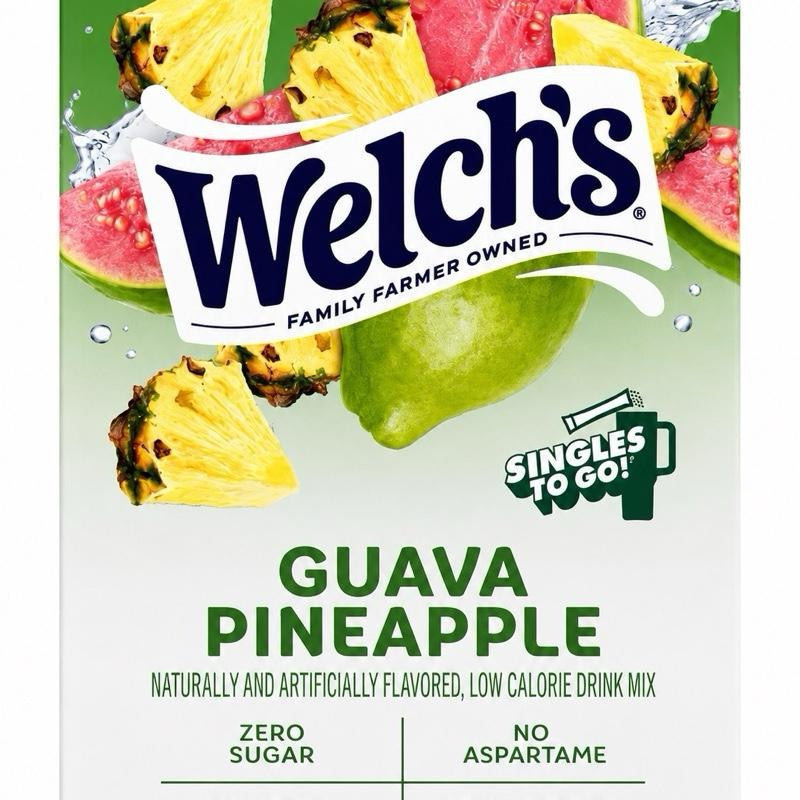 Welch's zero sugar drink mix singles – imported & delivered in the UK by SugarPlug