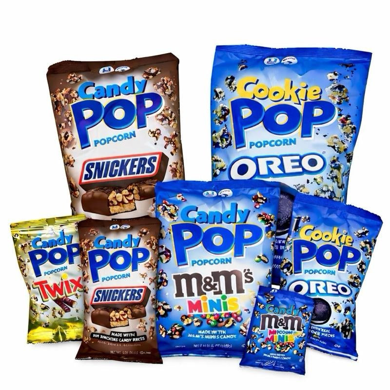 Candy Pop drizzled popcorn American snack UK - SugarPlug