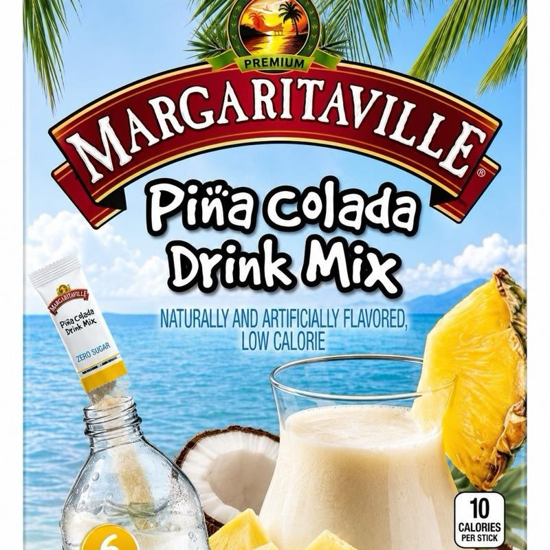 Zero sugar American drink mixes Margaritaville & Sonic flavours – imported & delivered in the UK by SugarPlug