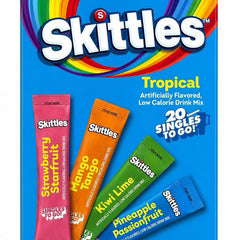 Zero sugar Skittles & Starburst American drink mixes – imported & delivered in the UK by SugarPlug