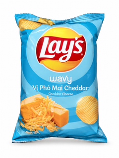Lay’s Vietnam Exclusive Wavy Crisps – Imported Flavours Range 🇻🇳🥔-2