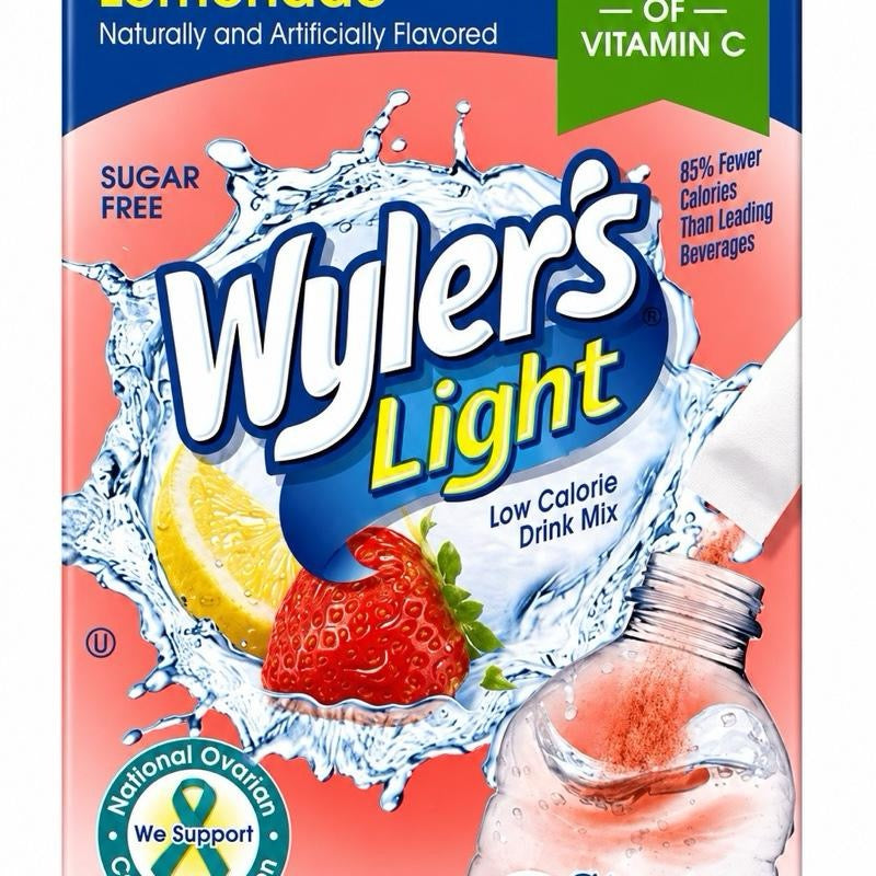 Wyler's Light zero sugar American drink mix singles – imported & delivered in the UK by SugarPlug