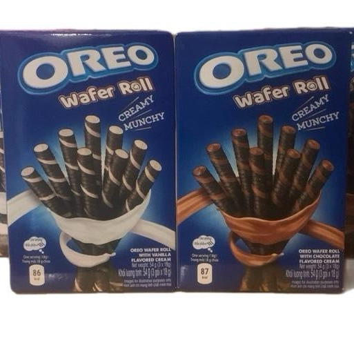 Oreo Wafer Roll Chocolate 54g – SugarPlug