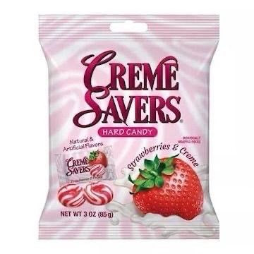 Iconic Candy Creme Savers retro American sweets imported UK - SugarPlug
