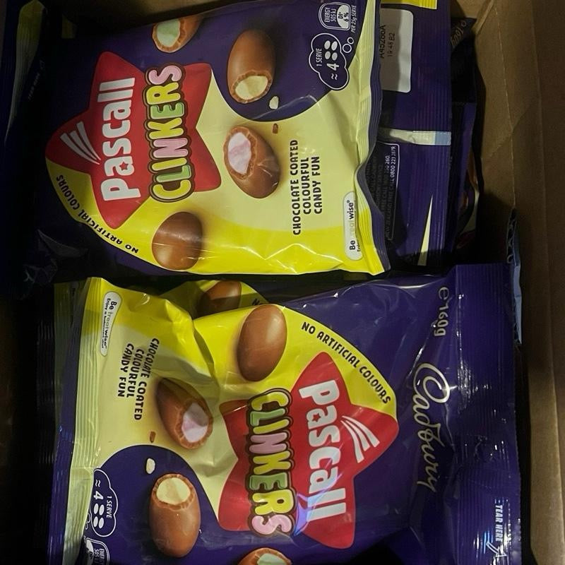 Cadbury’s Pascall Clinkers 160g Australian TikTok Viral Chocolate Candies - Guess The Colour Inside!!