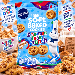 Pillsbury - Mini Soft Baked Cookies Cinnamon Toast Crunch-1