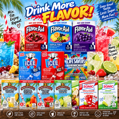 American Drink Beverage Mix Range Zero Sugar Margaritaville & Sonic Flavours Amazing Mixed Taste From Brands You Love Non-Alcoholic Beverages-1