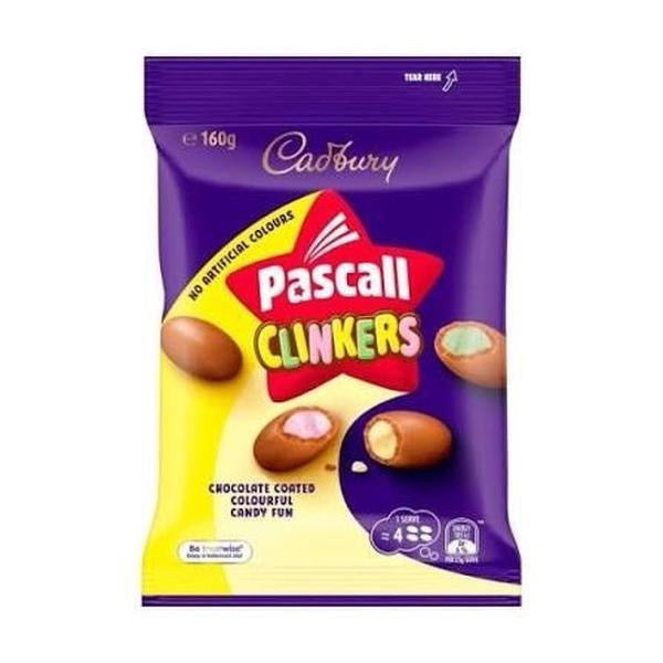 Cadbury’s Pascall Clinkers 160g Australian TikTok Viral Chocolate Candies - Guess The Colour Inside!!