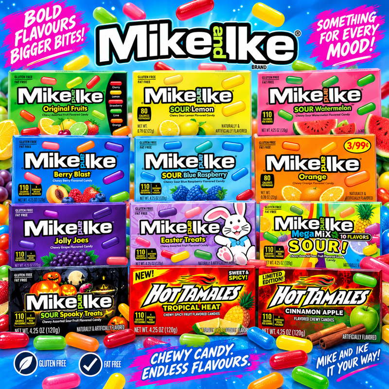 Mike and Ike – American Fruity Candy | Sugar Plug-1