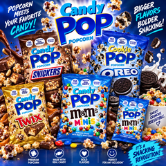 Candy Pop Drizzled Popcorn – Amazing Flavours Available-1