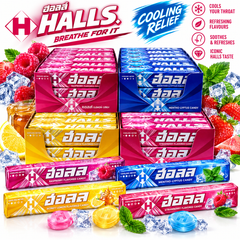 HALLS - Mixed Hard Candy - 27.9g - Bonbon - Refreshing Sweets-1